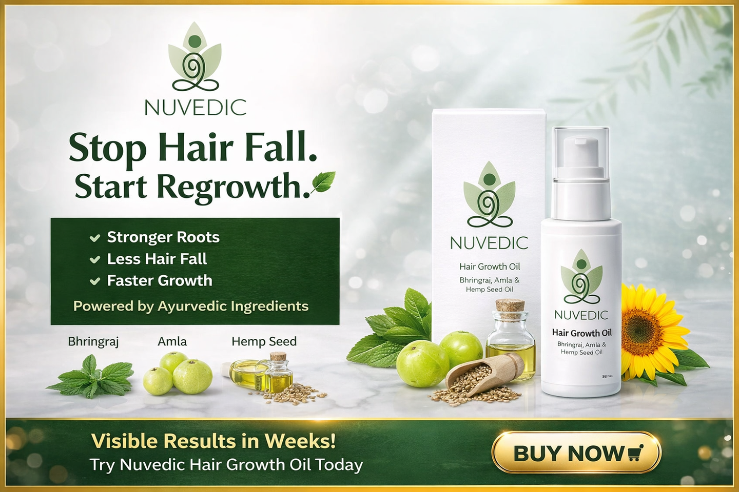 Hair Growth Oil for Mens