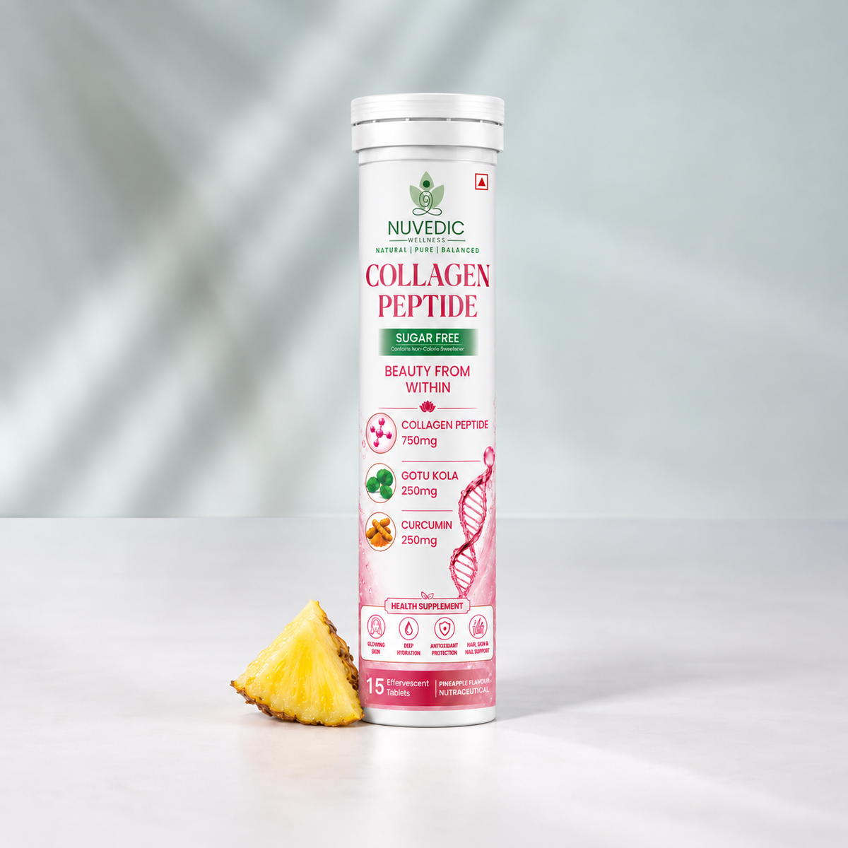 NUVEDIC Collagen Peptide Effervescent Tablets