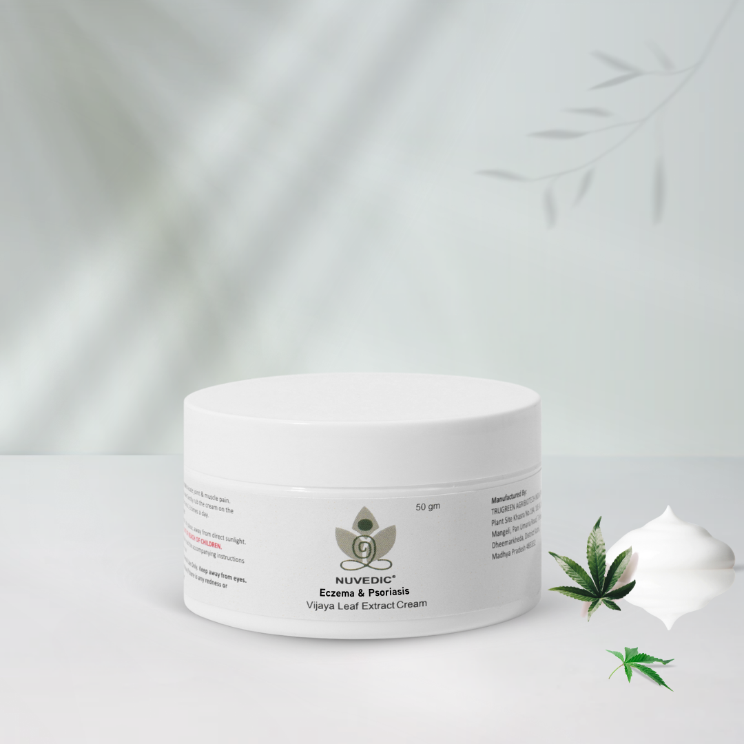 NUVEDIC Eczema & Psoriasis Vijaya Leaf Extract Cream
