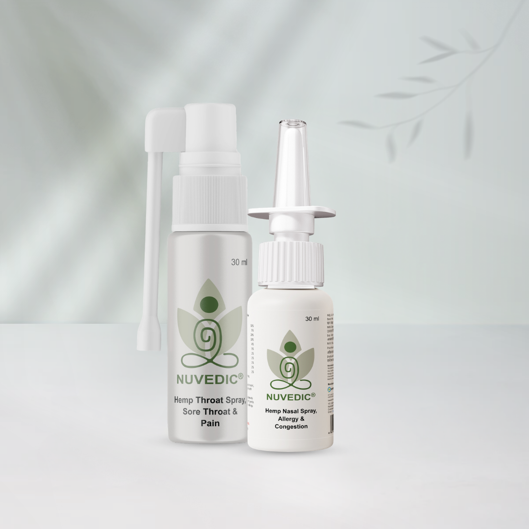 NUVEDIC Breathe Easy Bundle (Throat Spray + Nasal Spray)