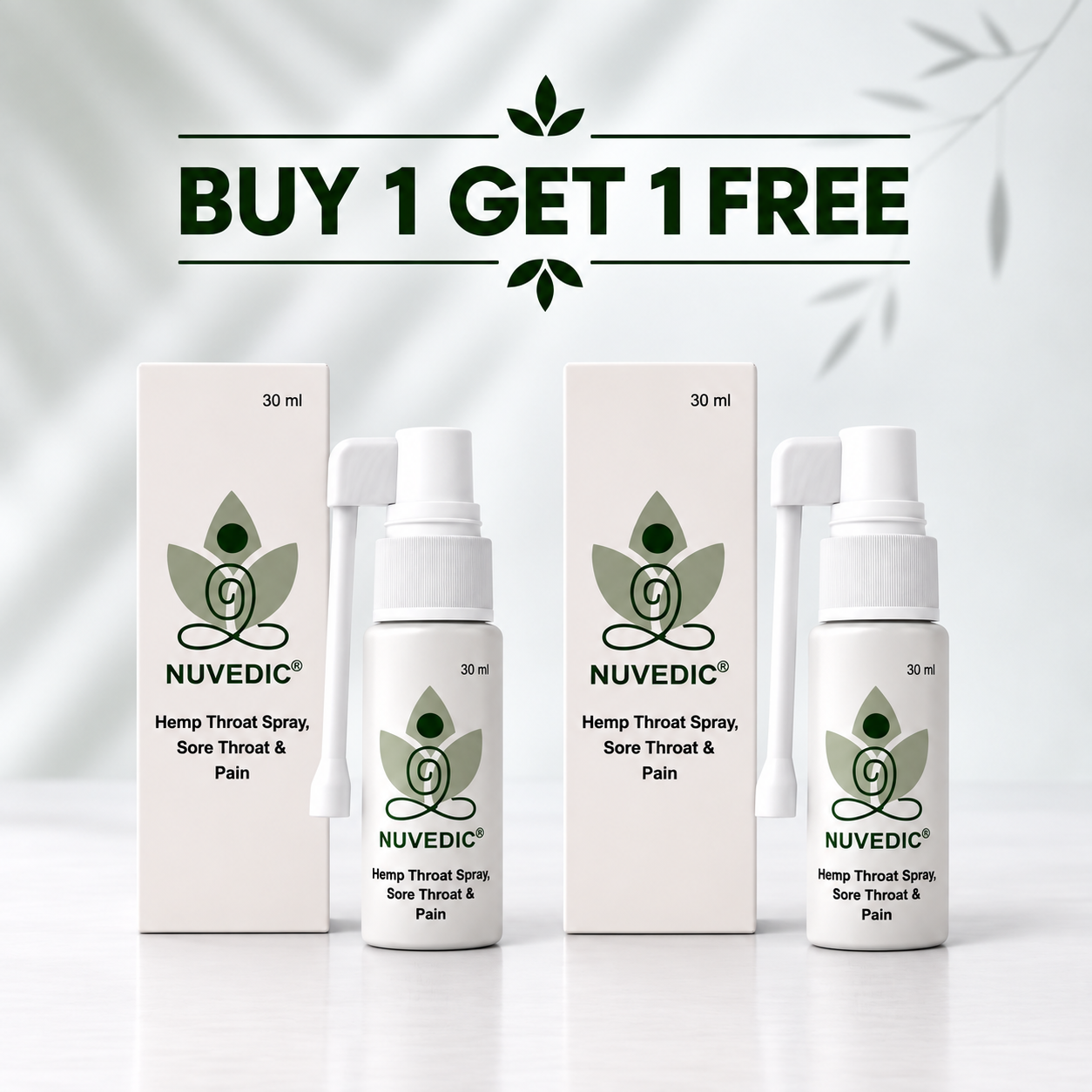 NUVEDIC Throat Spray – Soothe, Shield & Refresh