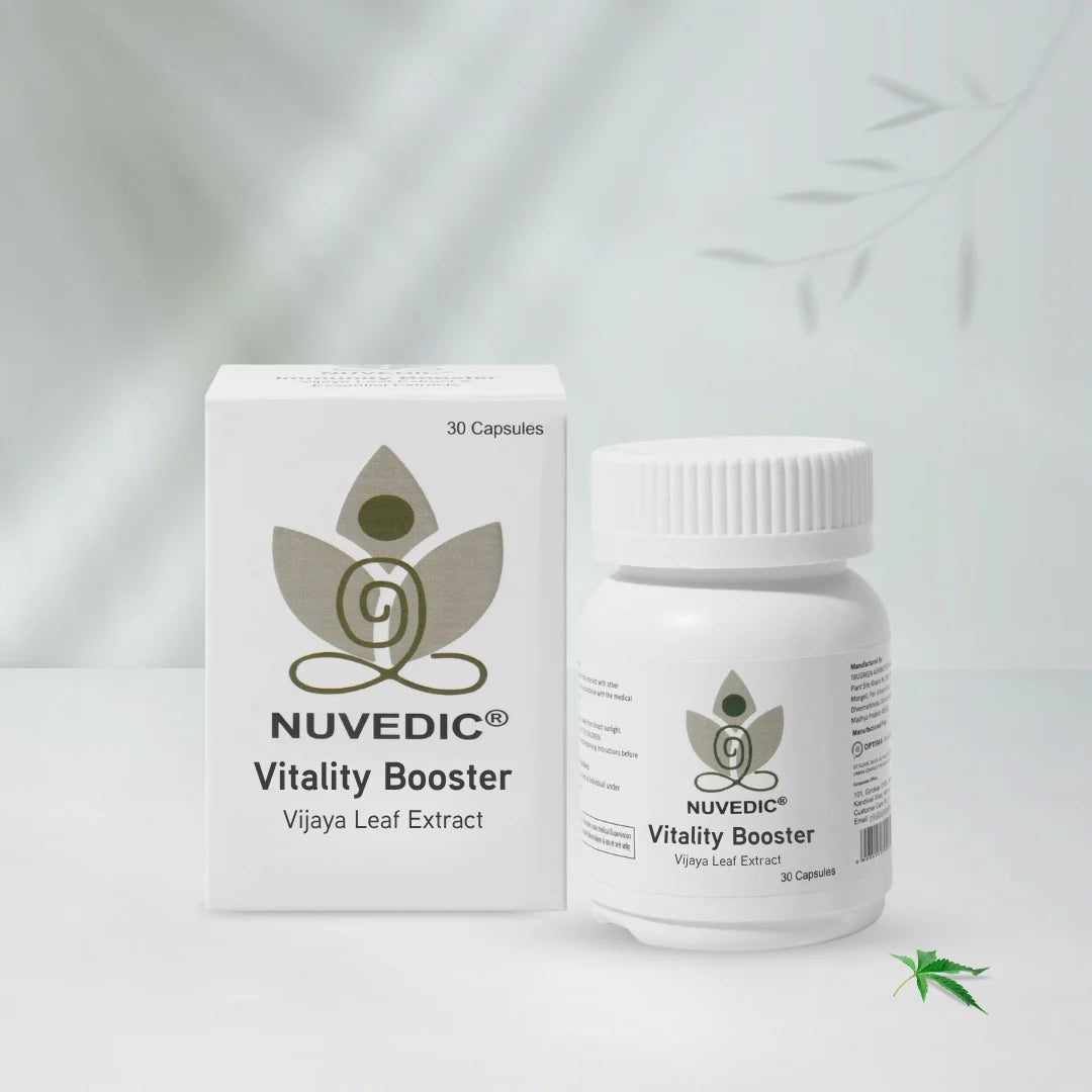 NUVEDIC Vitality Booster Vijaya Leaf Extract Capsules